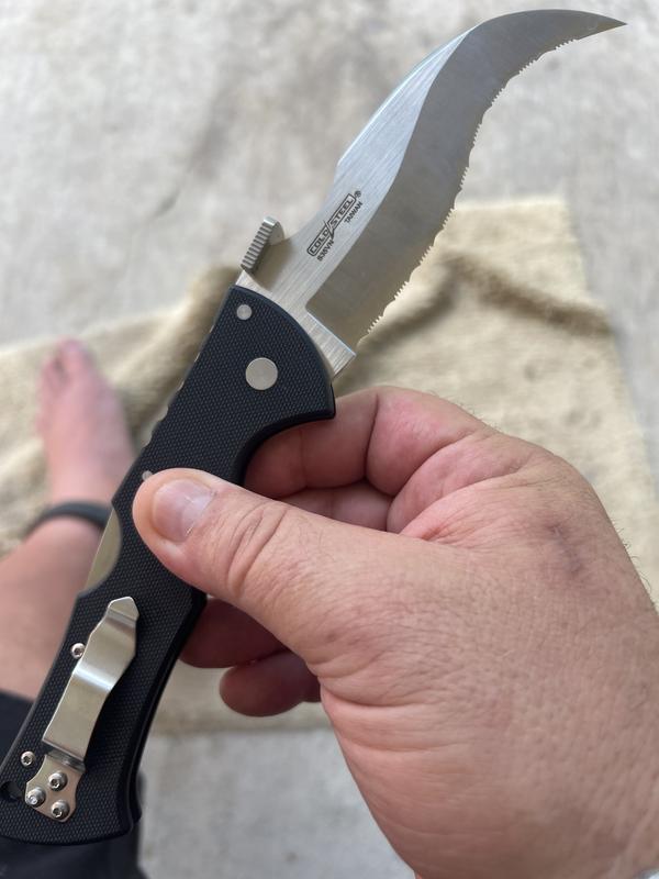 BLACK TALON II - SERRATED EDGE (S35VN)