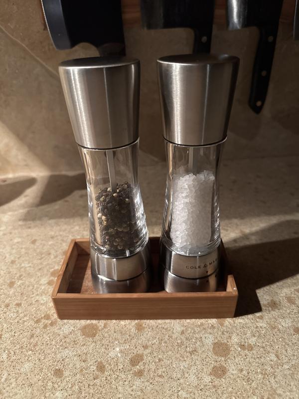 I had my husband make a little holder for them