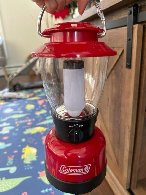 Coleman Classic 400 Lumens Red LED Lantern