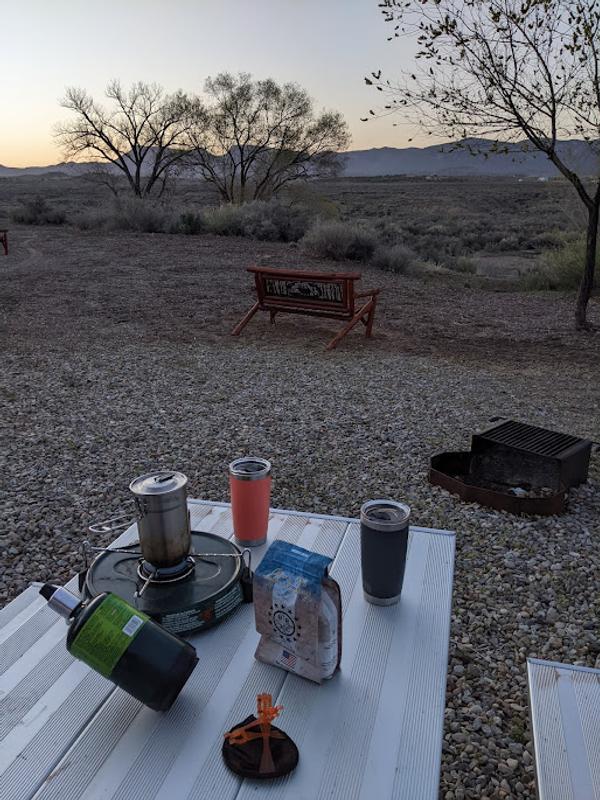 Camping just outside Mesa Verde National Park