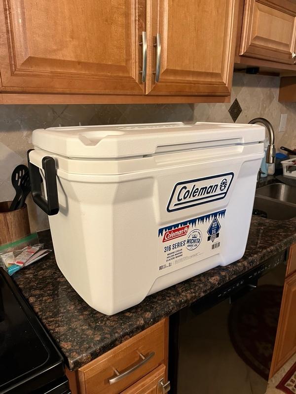 Coleman Coleman 316 White 52-Quart Insulated Marine Cooler