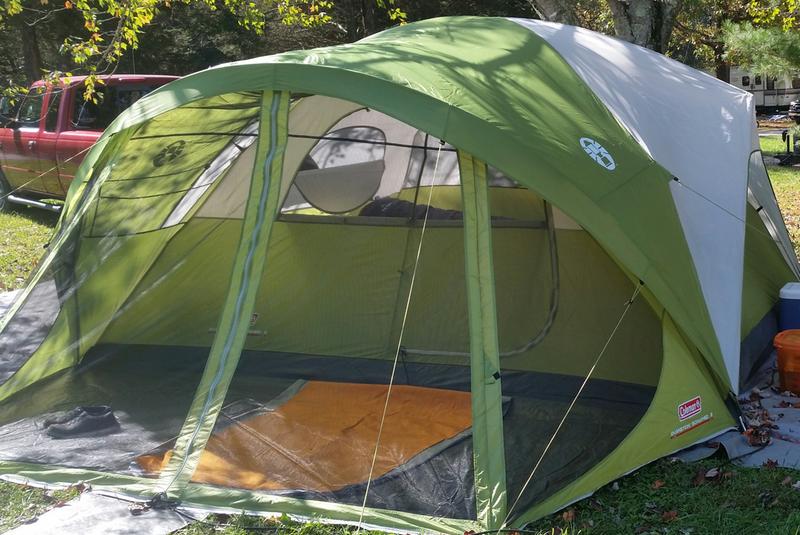 Coleman shop evanston tent