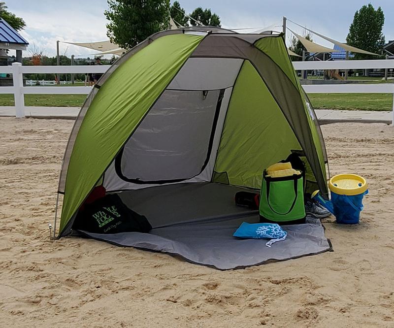 Coleman compact outlet shade shelter