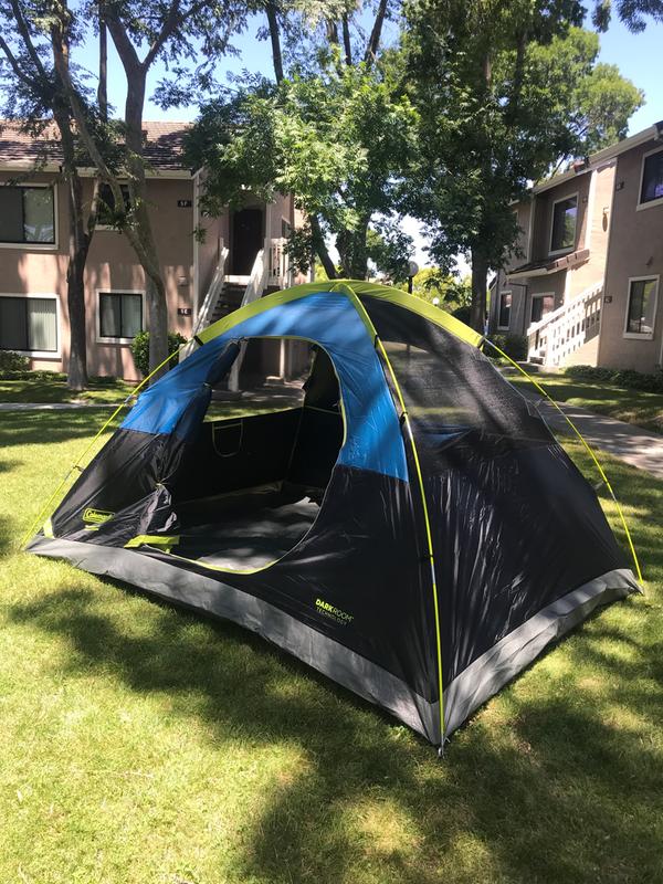 4-Person Dark Room Sundome Tent | Coleman