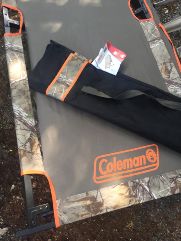 Coleman cot 2024 replacement canvas