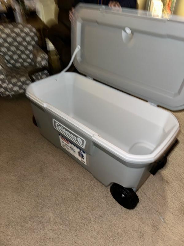 100 quart cooler with hot sale wheels