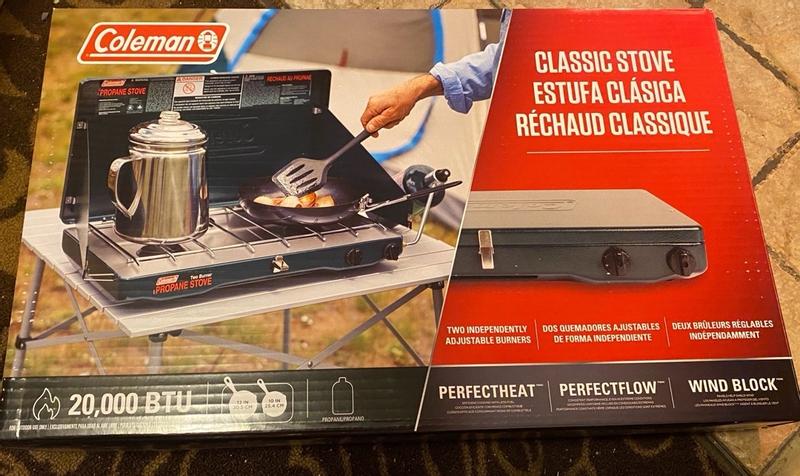 Classic Propane Gas Camping Stove, 2-Burner | Coleman