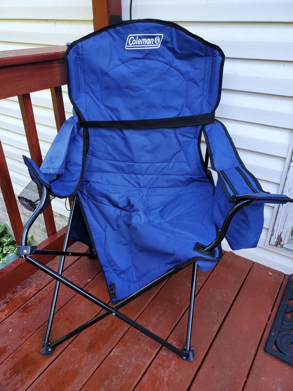 Coleman Oversized Quad Chair with Cooler 