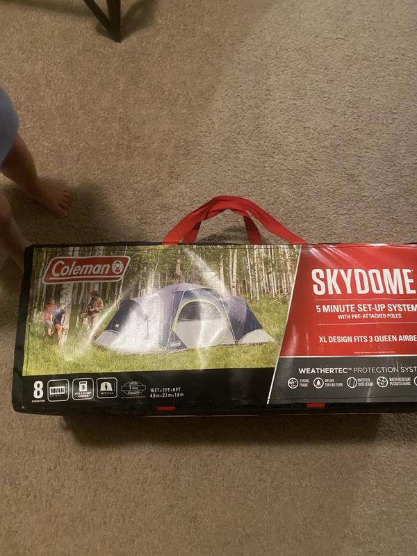 Coleman 8-person Skydome XL Tent with Lighting