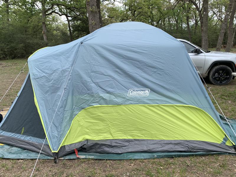 Coleman Skydome 8-Person Camping Tent, 12 x 13.5 ft. 