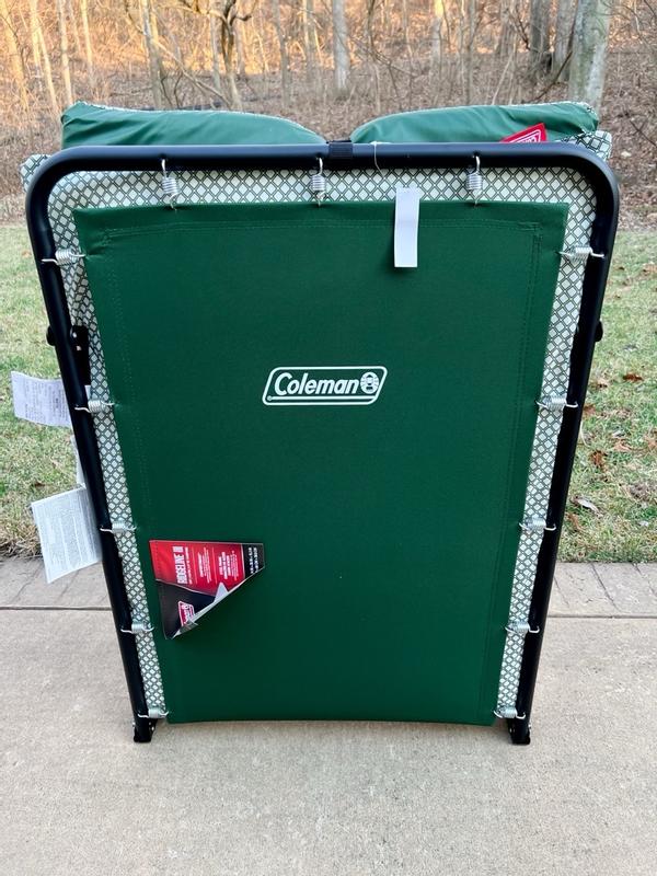 Coleman cot green on sale