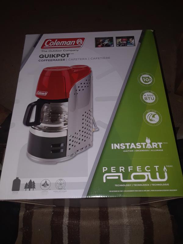 QuikPot Propane Coffeemaker Coleman