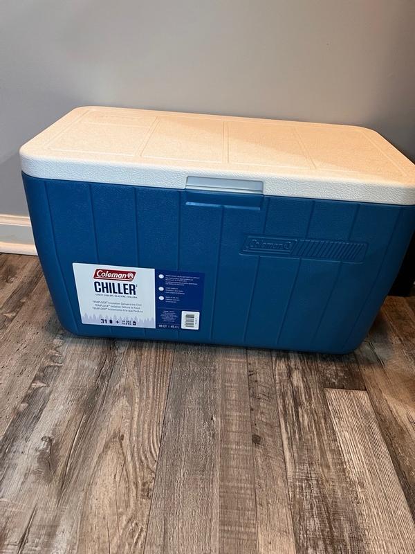 Coleman Deep Ocean Insulated Chest Cooler 2160729 at Lowes.com Coleman Deep Ocean Insulated Chest Cooler 2160729 at Lowes.com