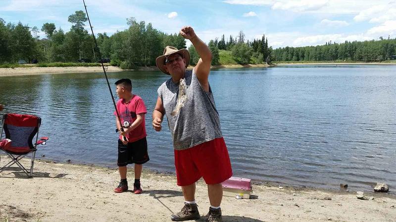 Enjoying life at Slackweiss lake