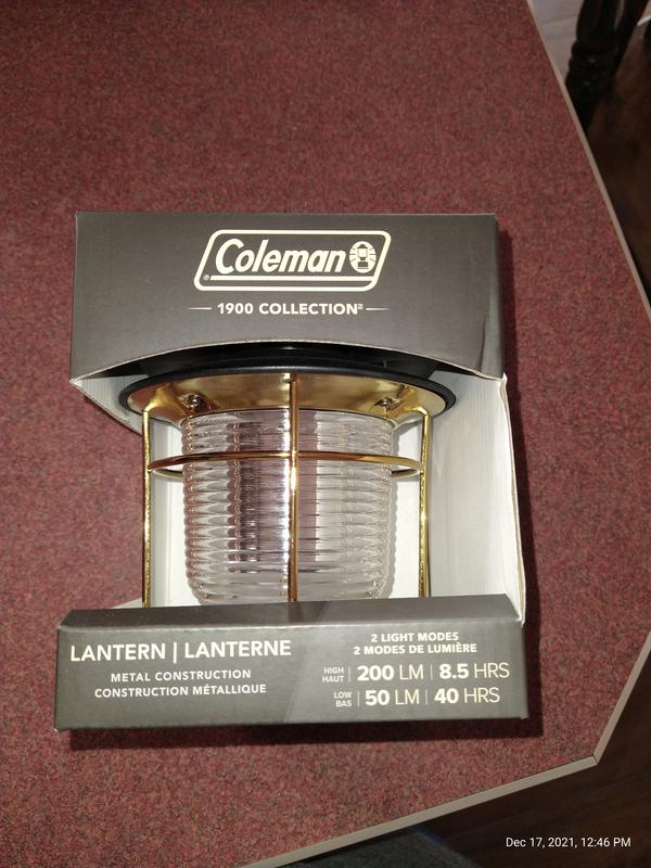 Coleman 1900 Collection 200 Lumen LED Lantern