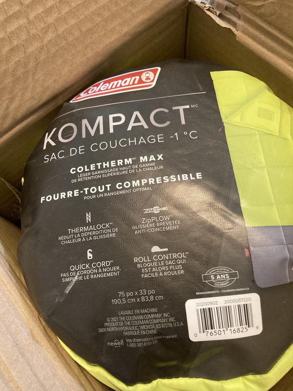 Kompact™ 30°F Rectangle Sleeping Bag | Coleman