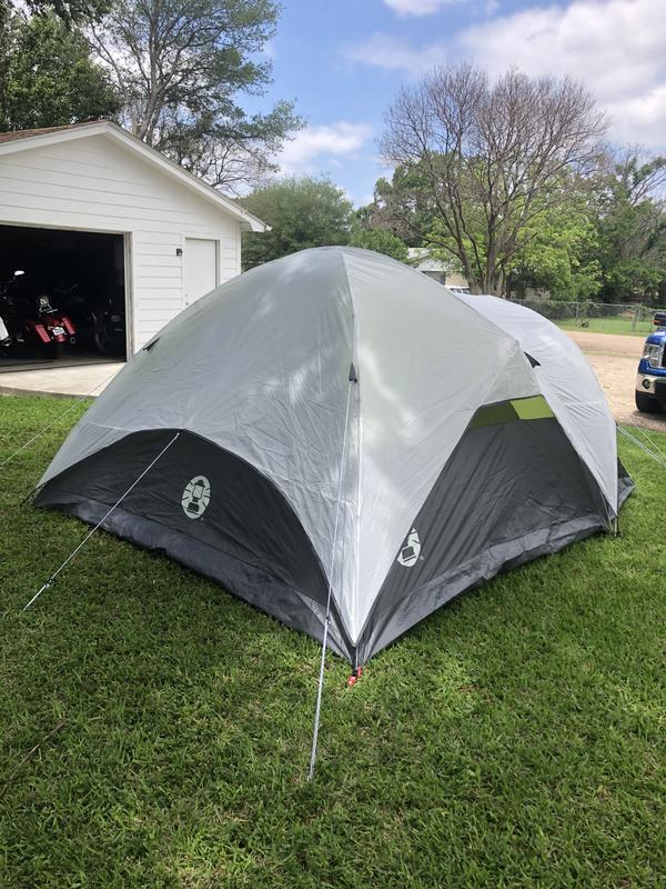 6-Person Steel Creek™ Fast Pitch™ Dome Camping Tent with Screen Room, Green