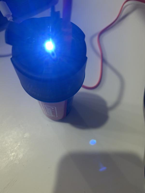 Photo submitted with review of product