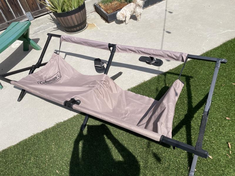 Coleman bunkmaster ii outlet cot