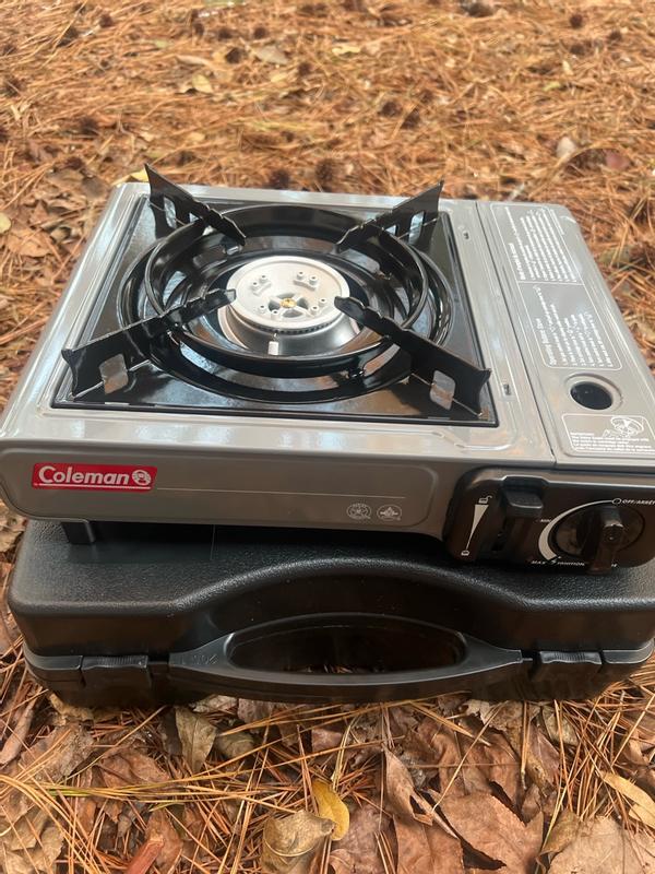コールマン ビンテージ ピクニックストーブ LP ガス缶 中身あり