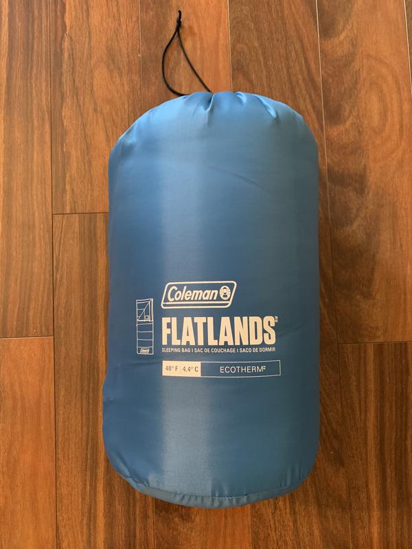 Flatlands 40 F Sleeping Bag Coleman