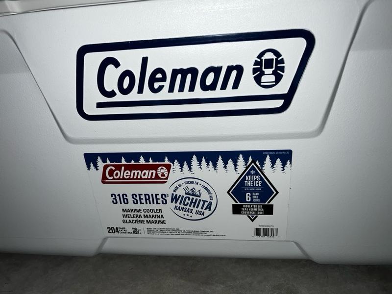 Coleman 316 Series 120-Qt. Cooler