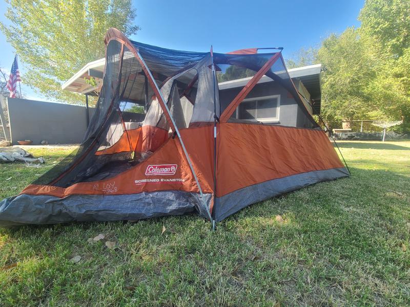 Coleman screened 4 outlet person evanston tent