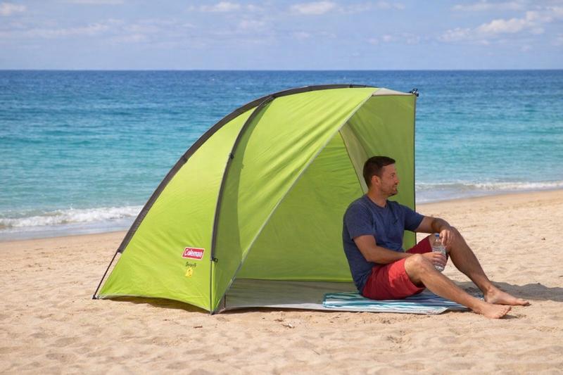 Coleman Beach Canopy Sun Shelter, Green - Macy's