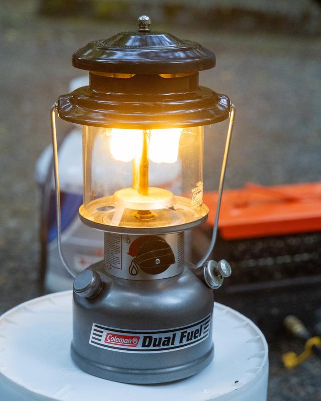 Coleman 700-Lumen Premium Dual Fuel Lantern with Case at Tractor