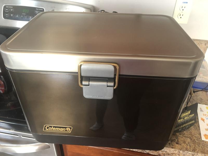 Coleman steel belted cooler sales review