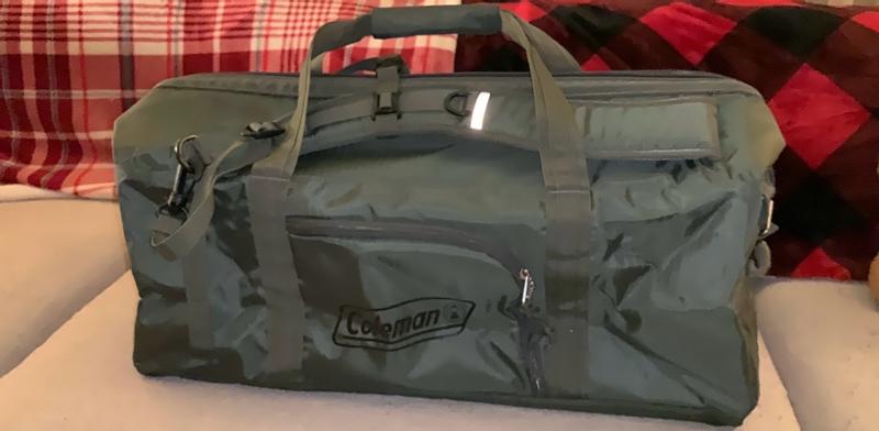 Coleman duffel bag with wheels online