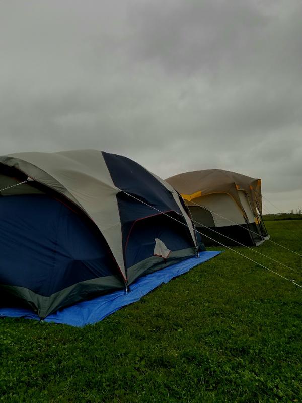 Calm just before the storm hit