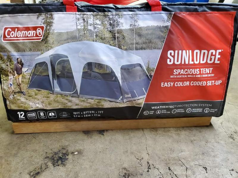 overschreden Minst badge Sunlodge™ 12-Person Camping Tent, Blue Nights | Coleman
