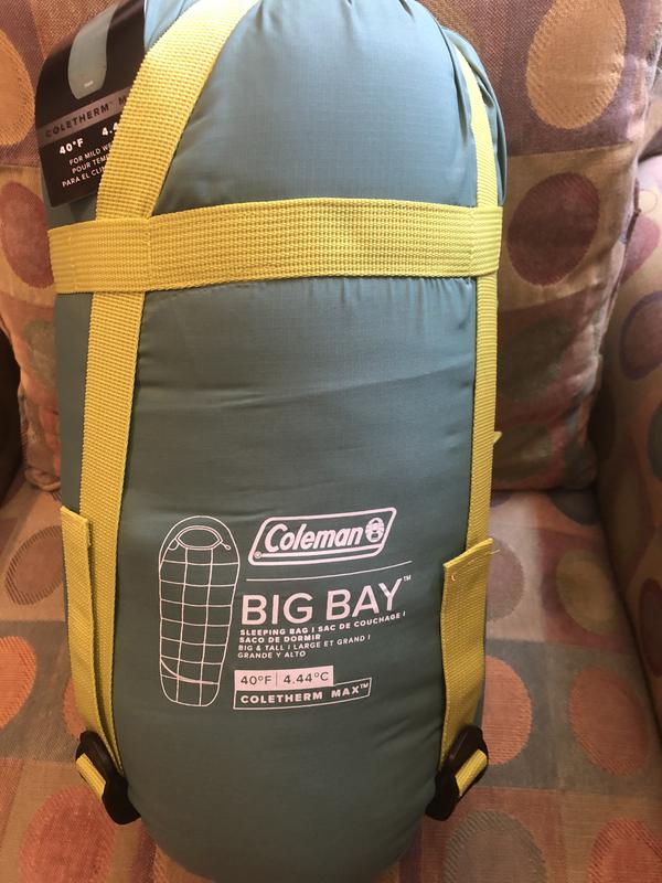 Big Bay 40 Big Tall Contour Sleeping Bag Coleman