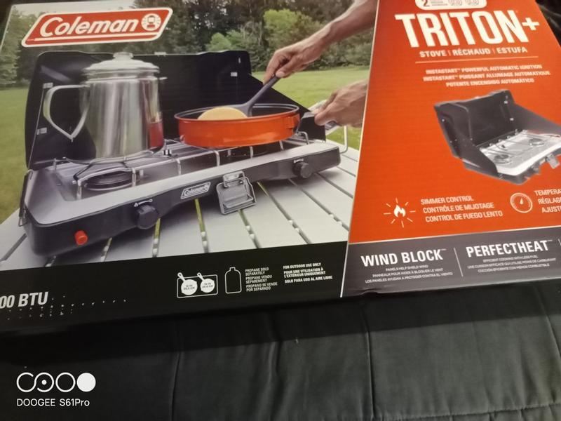 Coleman triton outlet stove