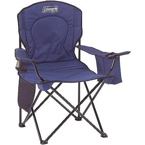 Outside Foldable Camping Chair Oversized Outdoor Padded Chair With