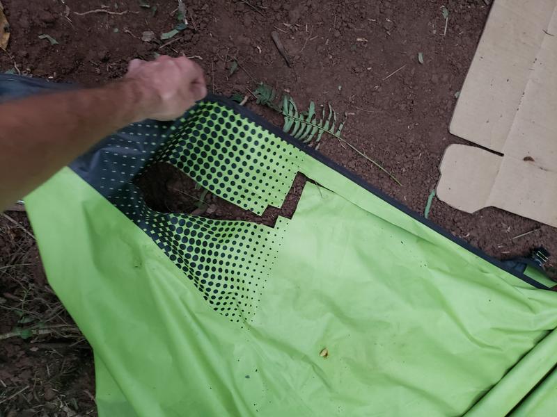 Photo submitted with review of product