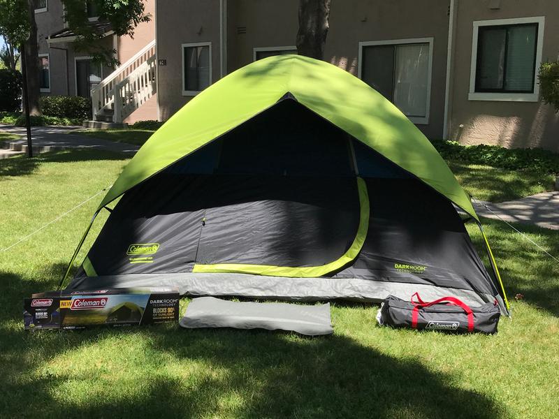 coleman sundome tent