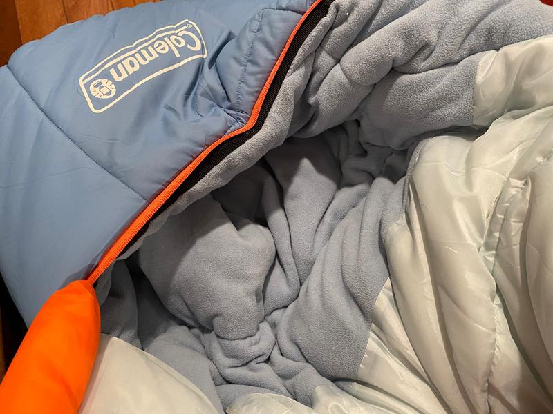 Coleman Big Bay Sleeping Bag: 0F Synthetic - Hike & Camp