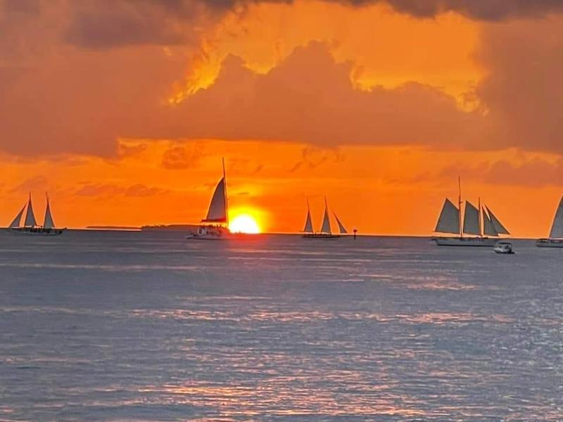 I'd rather be in the keys!