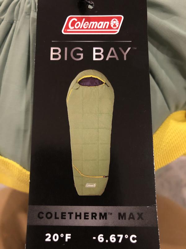 Big Bay™ 20° Mummy Sleeping Bag | Coleman
