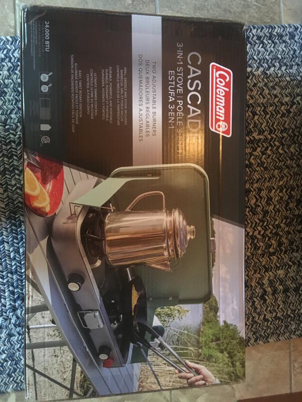 Coleman Cascade 3-in-1 Camping Stove