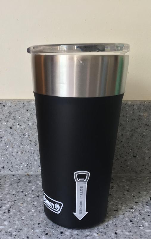 Coleman Bottle Opener Steel Tumbler 20 oz