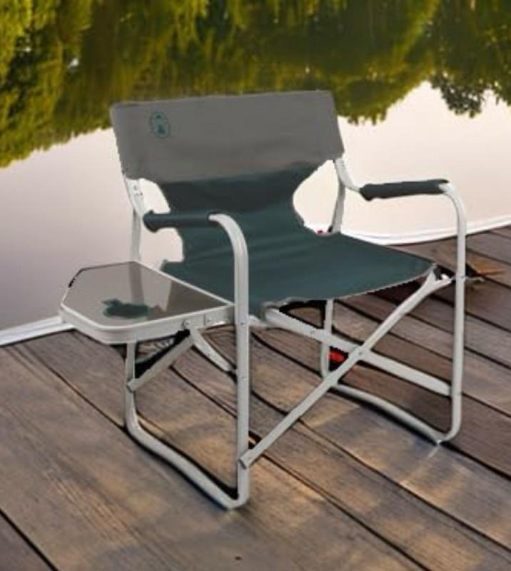 Coleman Outpost Elite Deck Chair with Side Table 2000032011 - The