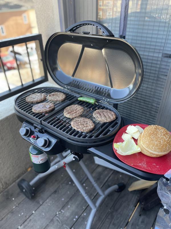 Coleman Road trip 285-Sq in Black Portable Gas Grill in the