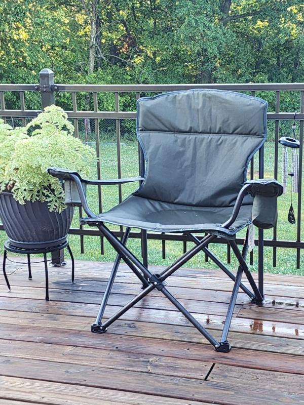 Coleman CHAIR KICKBACK BREEZE BLUE SIOC in the Beach Camping Chairs department at Lowes