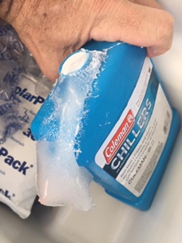 Leaking chiller pic #2