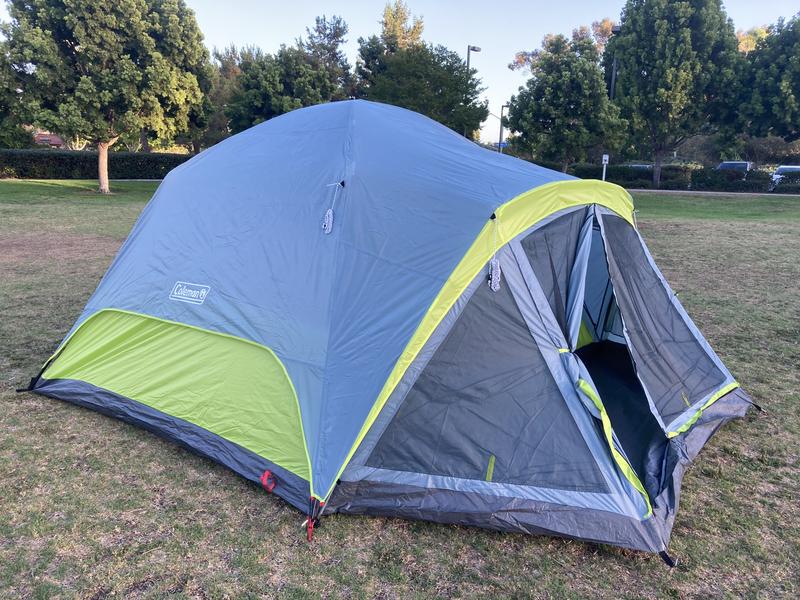 Skydome™ 8-Person Camping Tent with Screen Room, Rock Grey