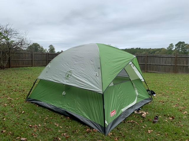 Coleman 6 clearance person dome tent