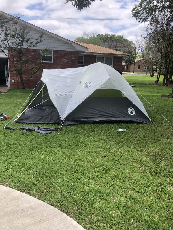 Coleman steel shop creek tent